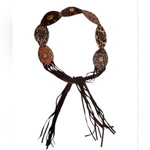 Concho Belt By LEATHEROCK USA